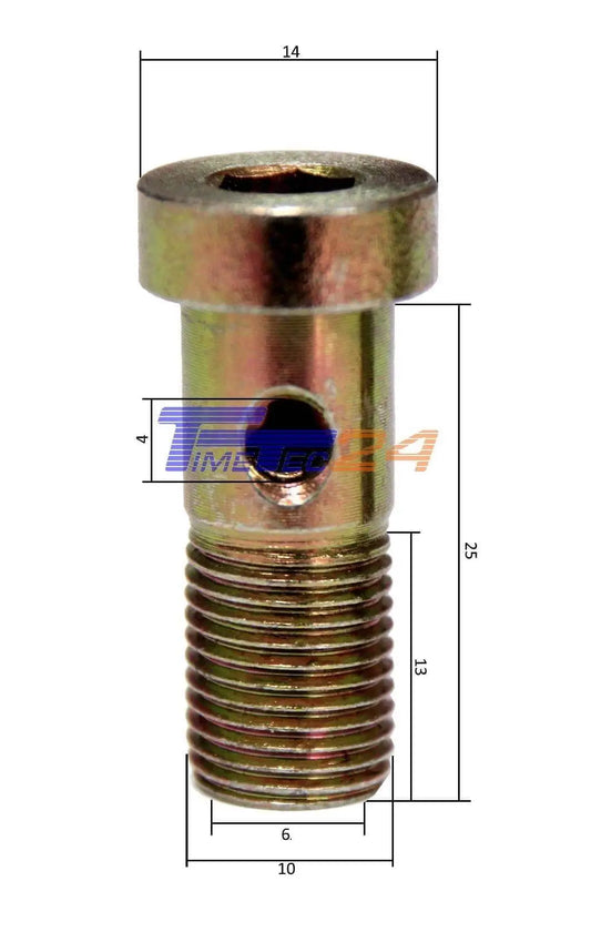 1x Hohlschraube für Ölzulaufleitung Turbolader AUDI VW SEAT SKODA