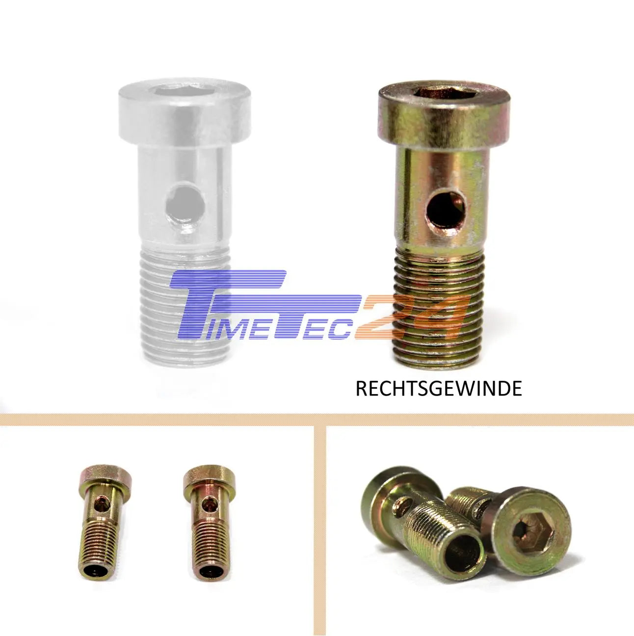 1x Hohlschraube für Ölzulaufleitung Turbolader AUDI VW SEAT SKODA