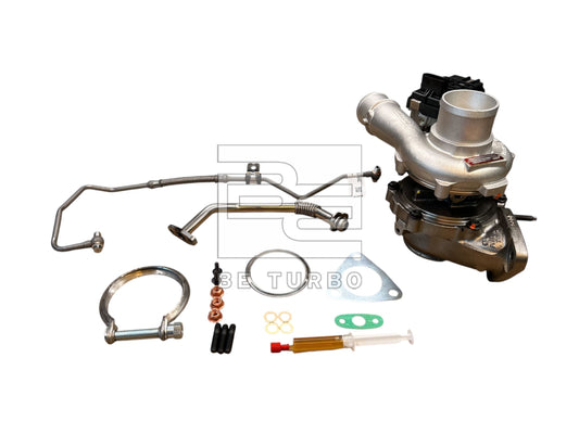 Original RED Turbolader-SuperKit CITROËN PEUGEOT JUMPER III Kasten BOXER Pritsche/Fahrgestell 1651753180 mit Montagesatz & Ölrücklaufleitung